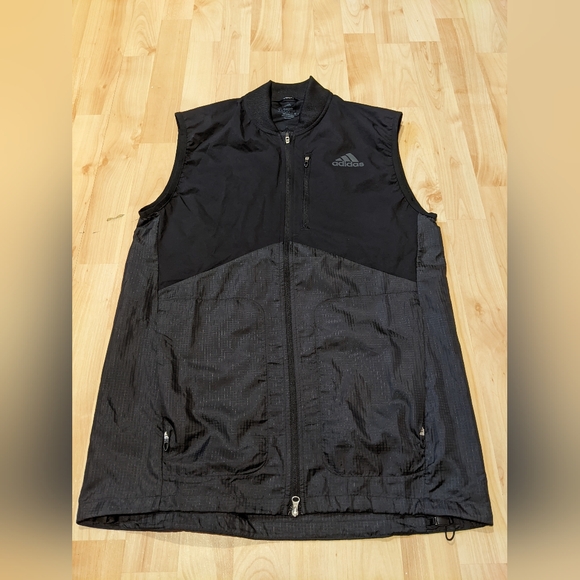Adidas ADIZERO black lightweight running vest small - Picture 1 of 7